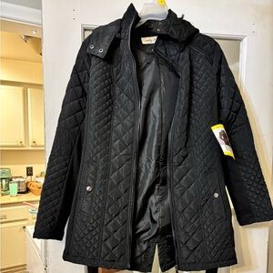Quilted Black Women’s Jacket